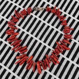 Orange-Red Vintage Necklace
